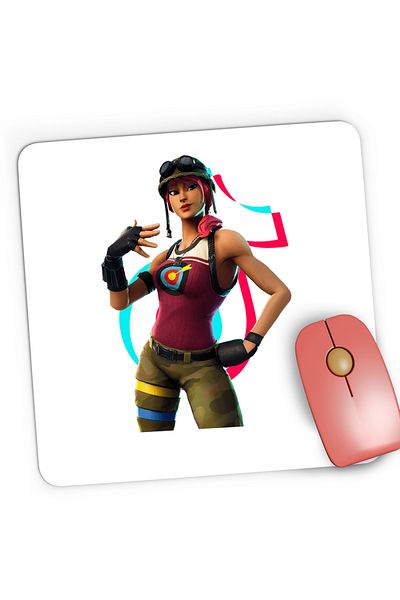 OEM Mousepad Gaming Bullseye Fortnite Tiktok Batle Royale, 21x19 cm