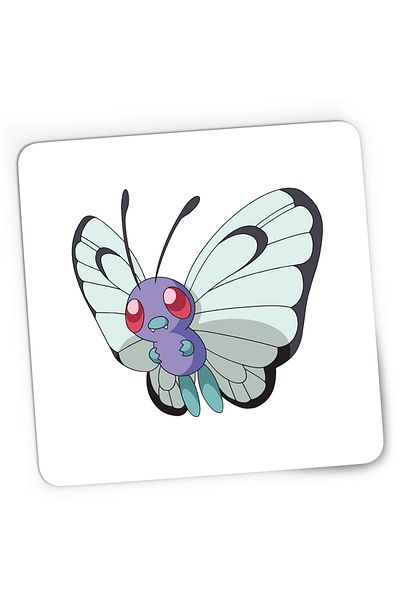 OEM Mousepad Gaming Pokemon Butterfly Sword Cards, 21x19 cm