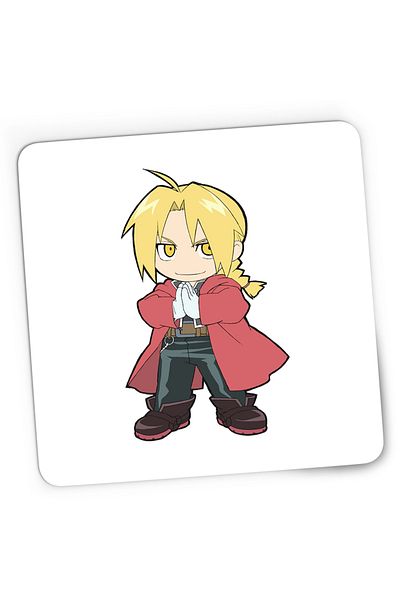 OEM Mousepad Gaming Edward Alchimist Fullmetal Chibi Japan Anime, 21x19 cm