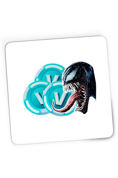 OEM Mousepad Gaming Venom Fortnite VBucks Epic Game, 21x19 cm