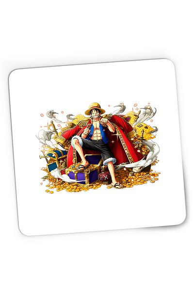 OEM Mousepad Gaming One Piece Comoara Monkey Luffy Amiral Cool, 21x19 cm