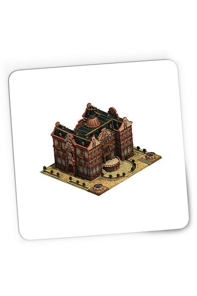 OEM Mousepad Gaming Age of Empires Anglia Conac Castel Industrial Revolution, 21x19 cm