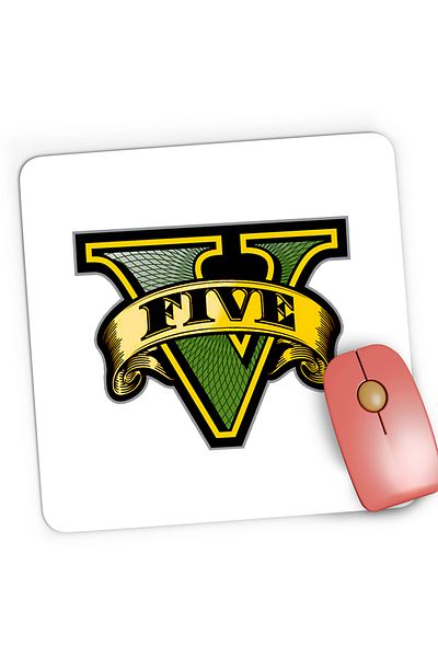 OEM Mousepad Gaming GTA5 Logo, 21x19 cm