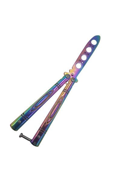 dalimag Butterfly Training Knife, Fade Chameleon, Without Blade, Dalimag, 21.2 cm