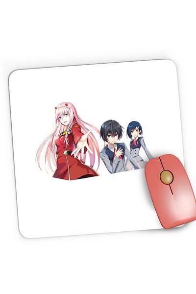 OEM Mousepad Gaming Darling in the FranXX Hiro Zero Two SF Romance, 21x19 cm