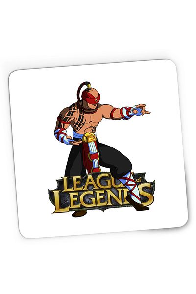 OEM Mousepad Gaming Lee Sin League of Legends LoL Muay Thai, 21x19 cm