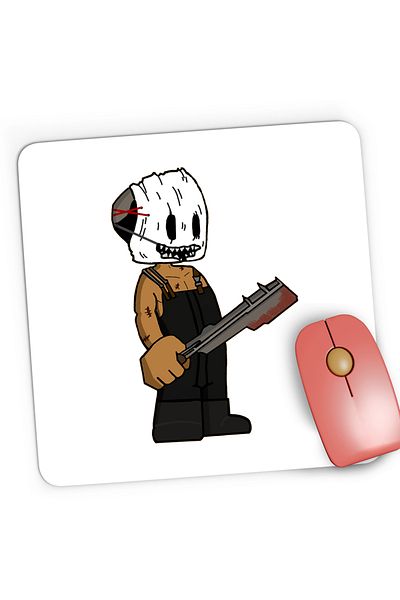 OEM Mousepad Gaming Dead by Daylight Horror Trapper Killer, 21x19 cm