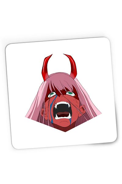 OEM Mousepad Gaming Darling in the FranXX Zero Two Rage Anime, 21x19 cm