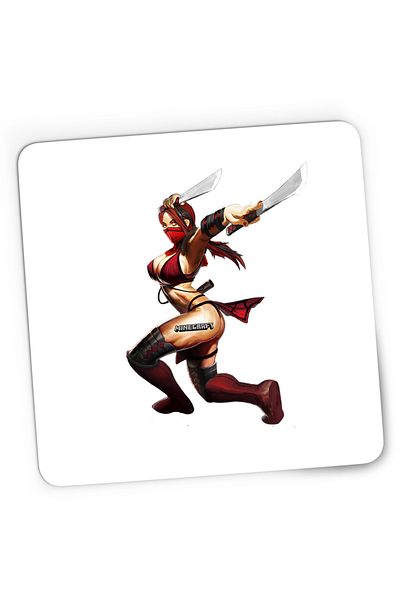 OEM Mousepad Gaming Mortal Kombat Minecraft Game World, 21x19 cm