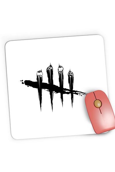 OEM Mousepad Gaming Dead by Daylight Logo Horror Game, 21x19 cm