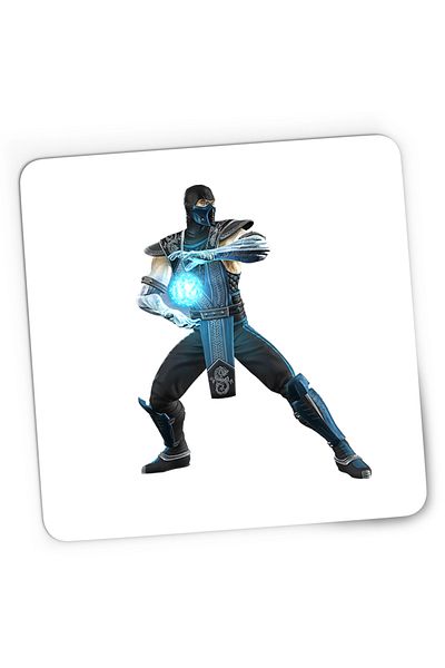 OEM Mousepad Gaming Mortal Kombat Blue Magic Gamer World, 21x19 cm