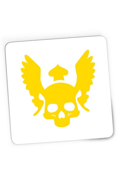 OEM Mousepad Gaming Quake Mask Gold Doom Skull, 21x19 cm
