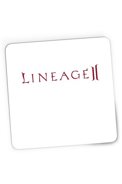 OEM Mousepad Gaming Lineage II Game Logo Emblem, 21x19 cm