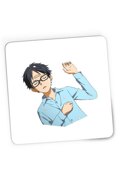 OEM Mousepad Gaming Your Lie in April Kousei Valentines Day Love, 21x19 cm