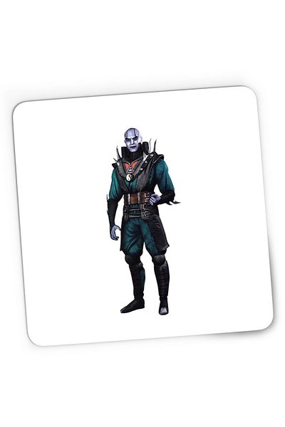 OEM Mousepad Gaming Mortal Kombat Sub-Zero Quan Chi Alliance Green Armour, 21x19 cm