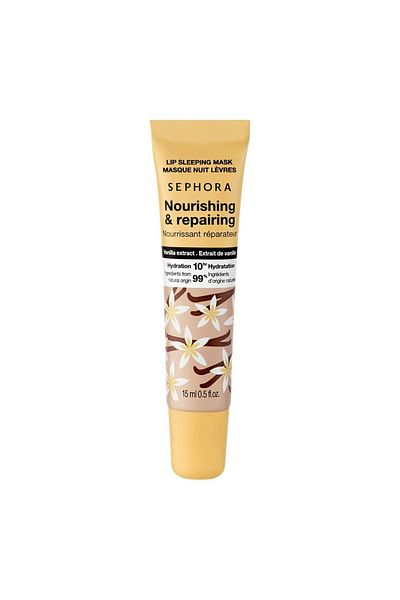SEPHORA COLLECTION Nourishing Lip Sleeping Mask – Vanilla 15 ml Overnight Repair & Hydration