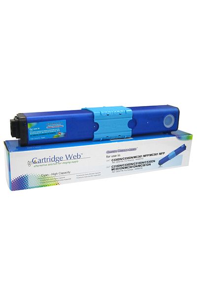 CARTRIDGE WEB Toner Cartridge Web Cyan OKI C310 zamiennik 44469706