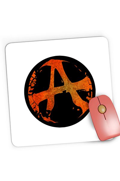 OEM Mousepad Gaming Quake Video Games Logo, 21x19 cm
