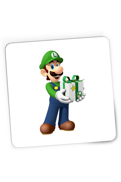 OEM Mousepad Gaming Super Mario Bros Luigi Gift Odyssey, 21x19 cm