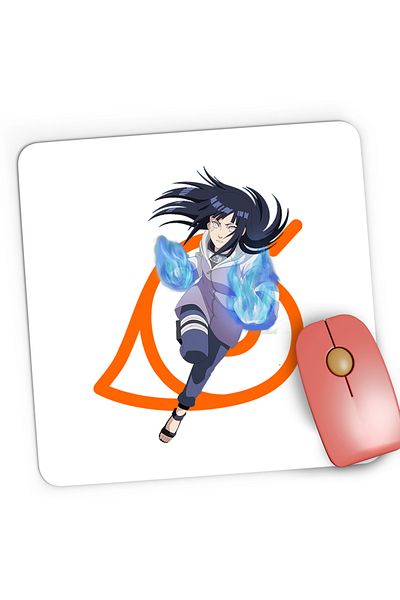 OEM Mousepad Gaming Naruto Hinata Hyuga Neji Anime Storm, 21x19 cm