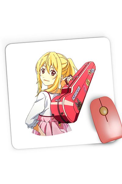 OEM Mousepad Gaming Kaori Your Lie in April Love Story Anime, 21x19 cm