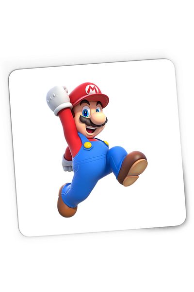 OEM Mousepad Gaming Super Mario Bros Game 3D World, 21x19 cm