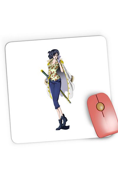 OEM Mousepad Gaming One Piece Crocodile Female Pirate Warrior, 21x19 cm