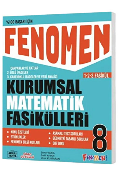 Evrensel İletişim Yayınları 8.Sınıf Fenomen Kurumsal Matematik Fasikülleri / ...