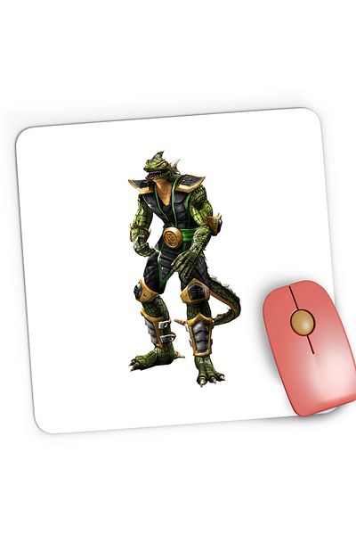OEM Gaming Mousepad Mortal Kombat Reptile Alliance Lizard, 21x19 cm