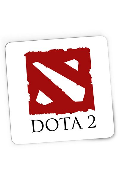 OEM Mousepad Gaming Logo Dota 2 Defense of the Ancients Emblem, 21x19 cm
