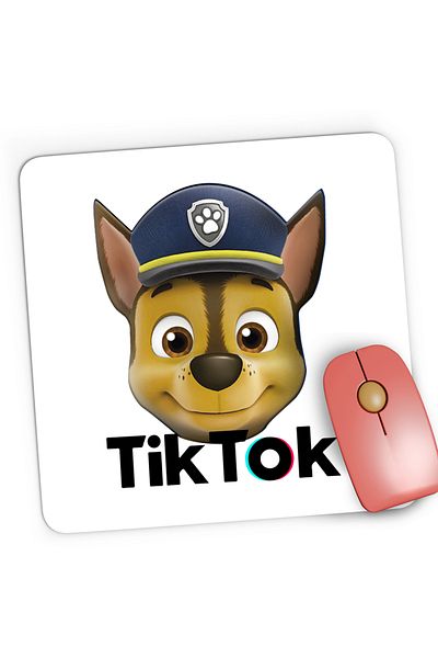 OEM Mousepad Gaming Paw Patrol Tiktok Creator Tik Tok Puppy Dog, 21x19 cm