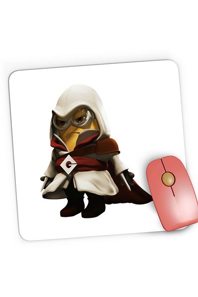 OEM Mousepad Gaming Assassin's Creed Minions Minioni Champion, 21x19 cm