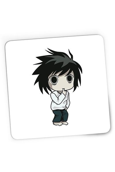 OEM Mousepad Gaming Bebe Detectiv Death Note L Sherlock Holmes, 21x19 cm