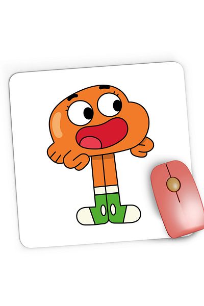 OEM Mousepad Gaming Darwin Watterson Gumball Pestisor, 21x19 cm