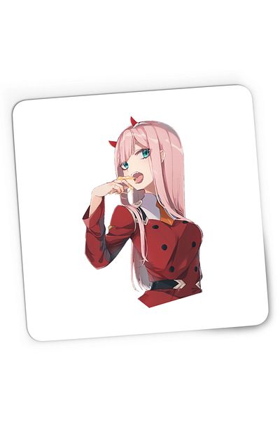 OEM Mousepad Gaming Zero Two Pilot Darling in the FranXX Anime, 21x19 cm