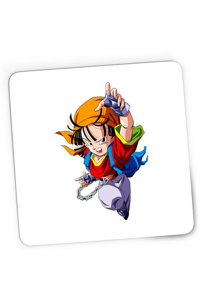 OEM Mousepad Gaming Dragon Ball Z Pan Gohan KungFu Girl, 21x19 cm