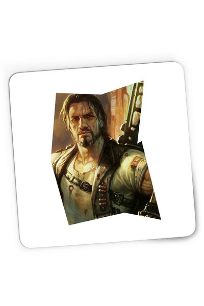 OEM Mousepad Gaming StarCraft 2 Jim Raynor Soldier War Veteran, 21x19 cm