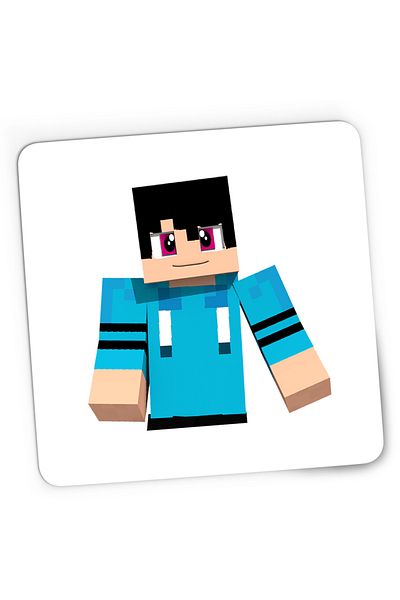 OEM Mousepad Gaming Minecraft Happy Alex, 21x19 cm