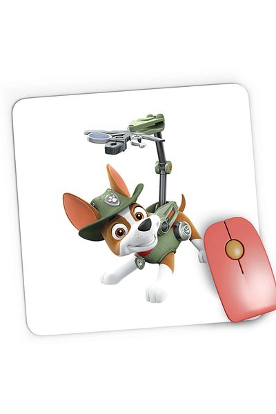 OEM Mousepad Gaming Paw Patrol Dog Mecanic Service Reparatii, 21x19 cm