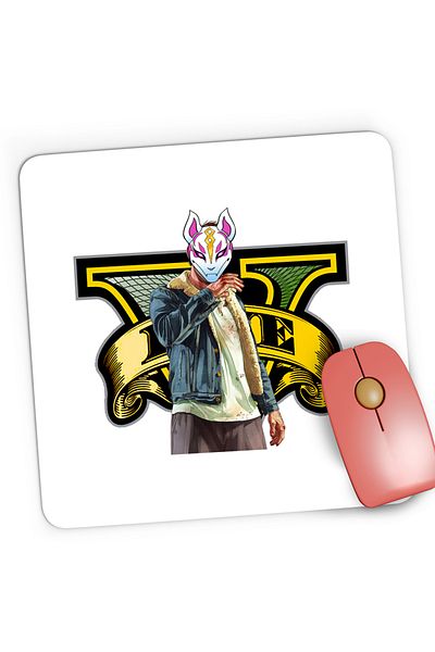 OEM Mousepad Gaming Drift Mask Fortnite GTA Trevor, 21x19 cm