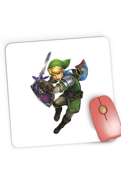 OEM Mousepad Gaming Legend of Zelda Link Elf, 21x19 cm