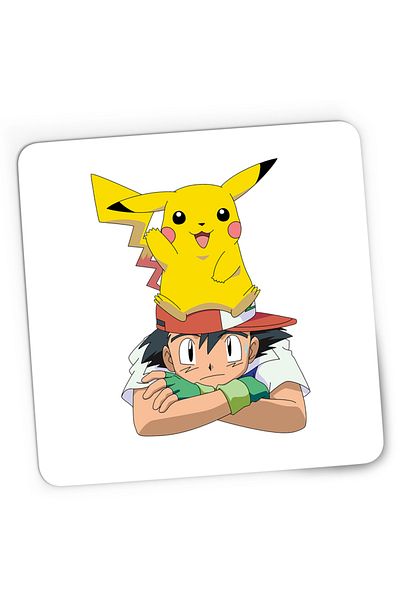 OEM Mousepad Gaming Pokemon Go Ash Pikachu Detective, 21x19 cm