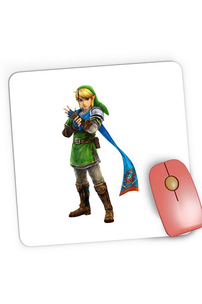 OEM Mousepad Gaming Legend of Zelda Link Hyrule Roblox, 21x19 cm