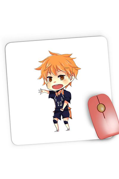 OEM Mousepad Gaming Haikyuu Hinata Shoyo Volei Anime Manga, 21x19 cm