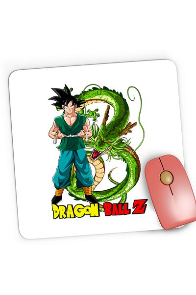 OEM Mousepad Gaming Dragon Ball SonGoku Arte Martiale Anime, 21x19 cm