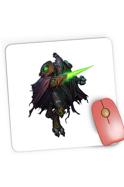 OEM Mousepad Gaming StarCraft 2 Protoss Race Amino Video Game, 21x19 cm