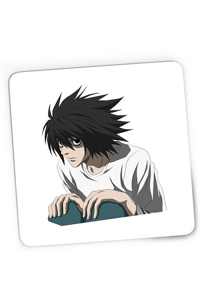 OEM Mousepad Gaming Death Note L Detective Tsugumi Ohba Anime Manga, 21x19 cm