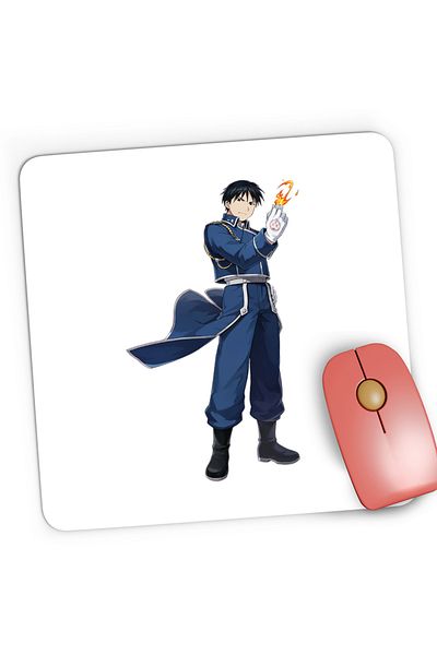 OEM Mousepad Gaming Colonel Roy Mustang Fullmetal Alchemist, 21x19 cm