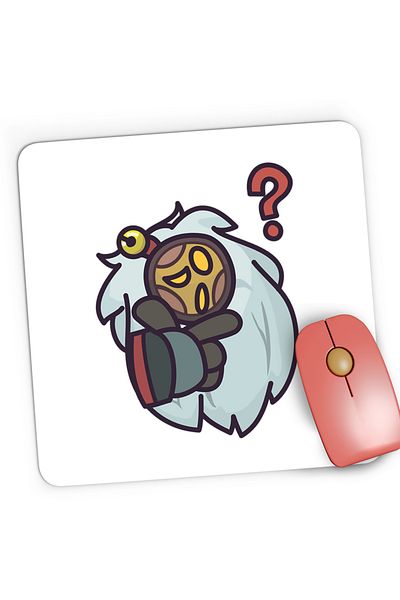 OEM Mousepad Gaming League of Legends Epic Gamer Bard Fan Art, 21x19 cm