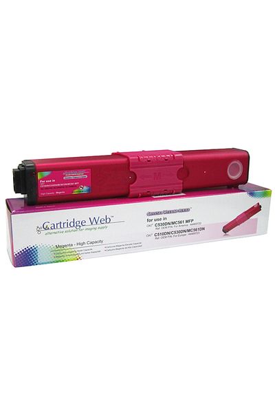 CARTRIDGE WEB Toner Cartridge Web Magenta OKI C510 zamiennik 44469723